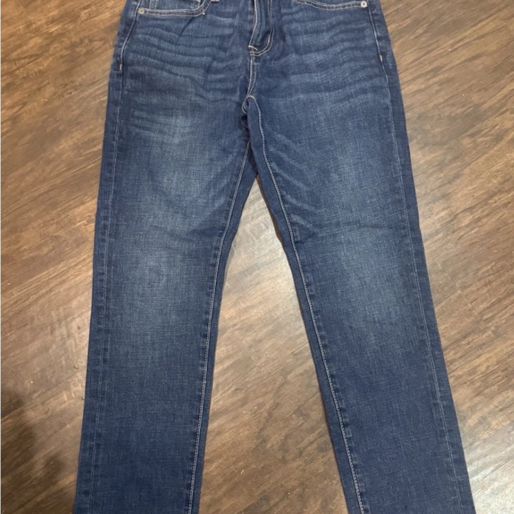Aeropostale Men's Slim Jeans - Dark Blue